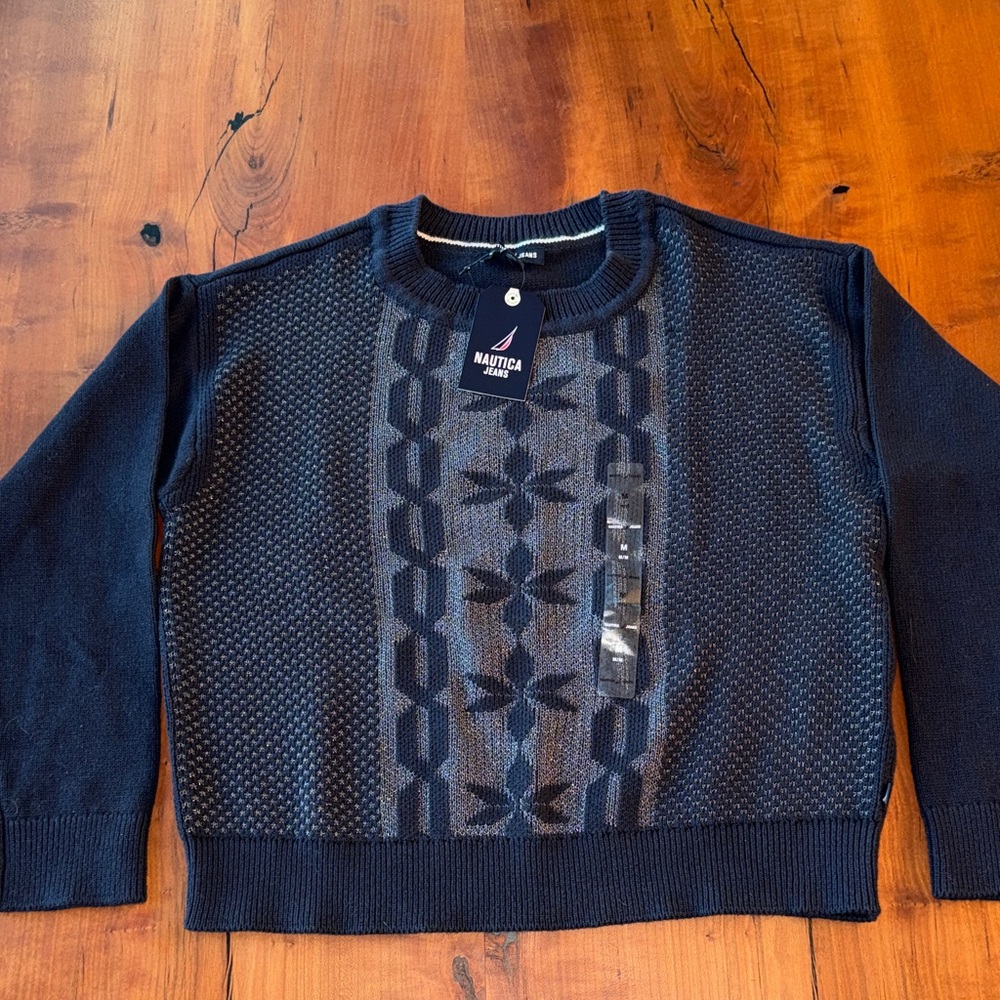Nautica Cozy Snowflake Sweater